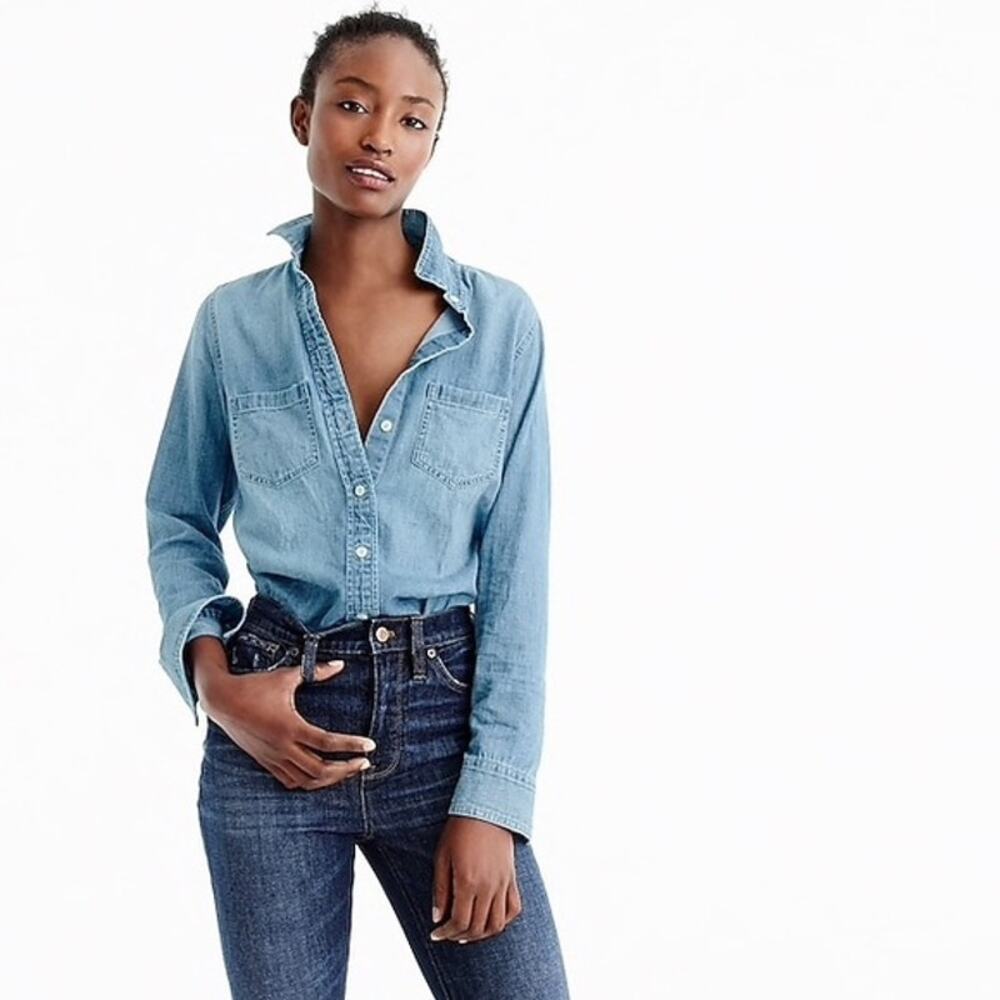 J.Crew 00 Everyday Chambray Shirt